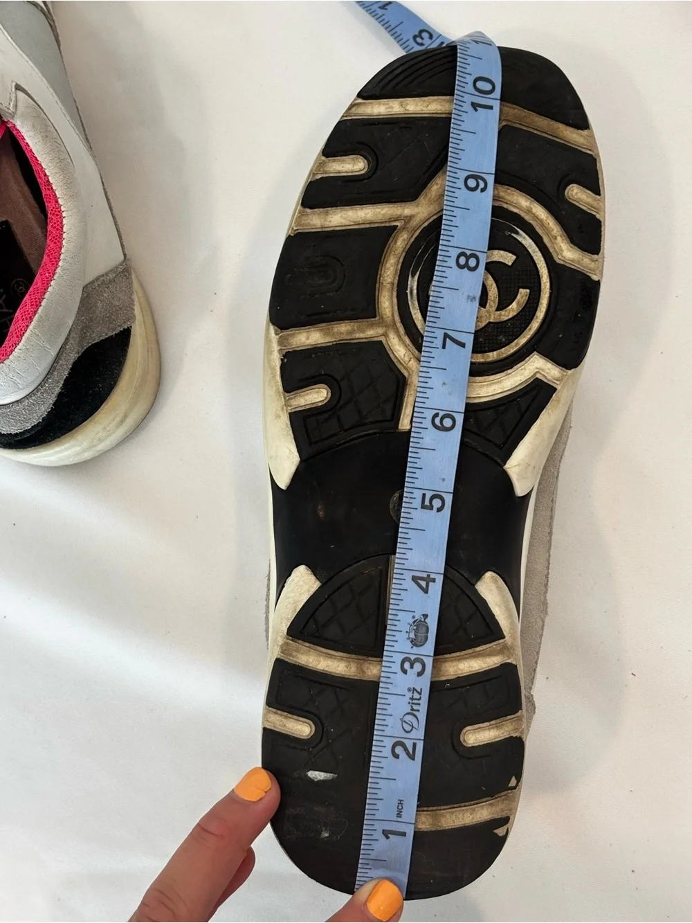 CHANEL Leather Sneakers Made in Italy